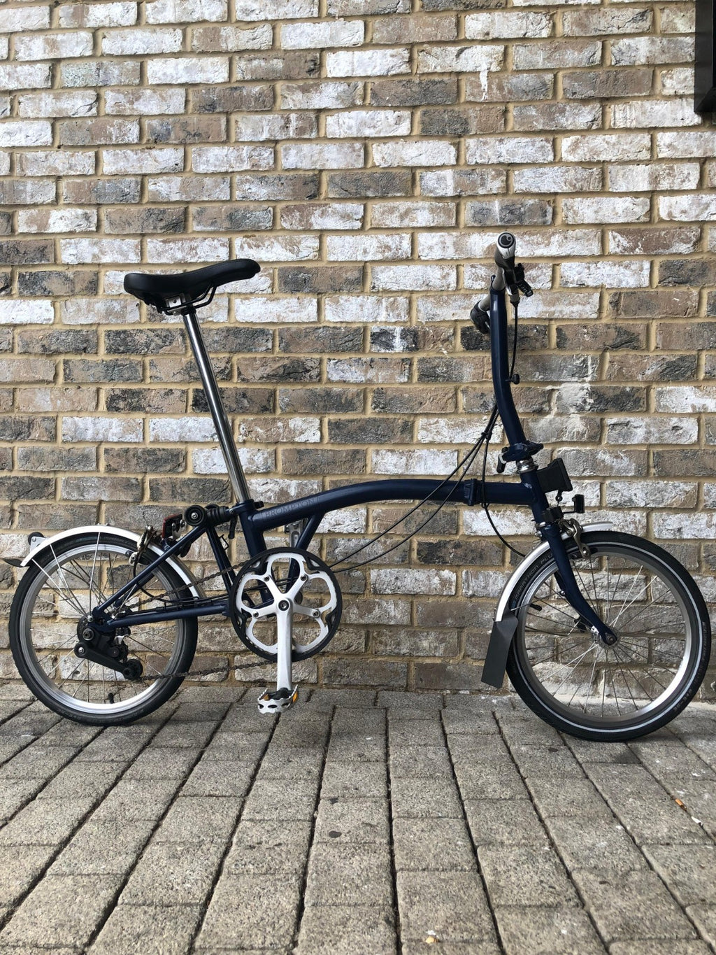 Brompton Tempest Blue 2 Speed Low S2L - WORLDWIDE DELIVERY
