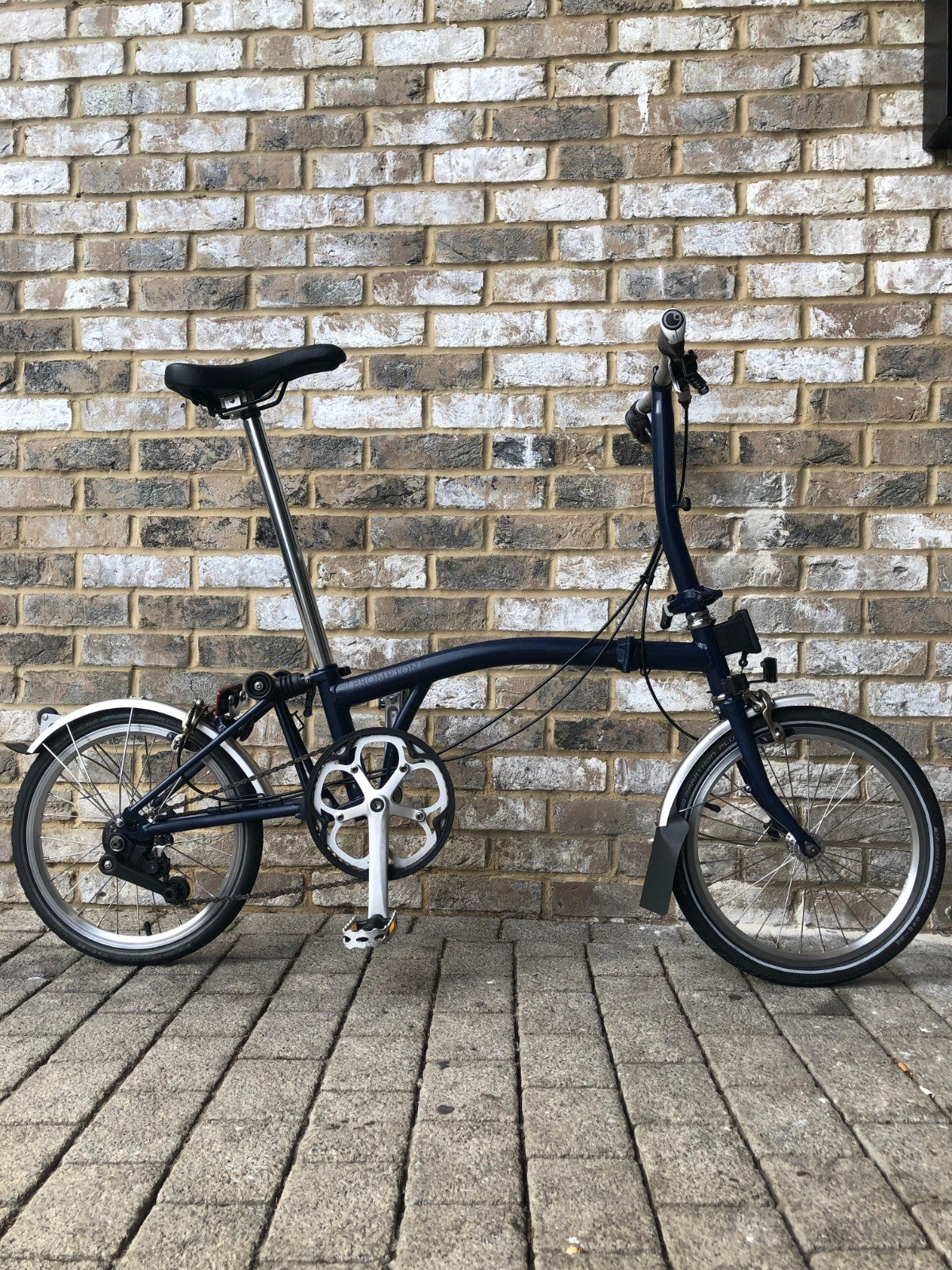 Brompton Tempest Blue 2 Speed Low S2L - WORLDWIDE DELIVERY