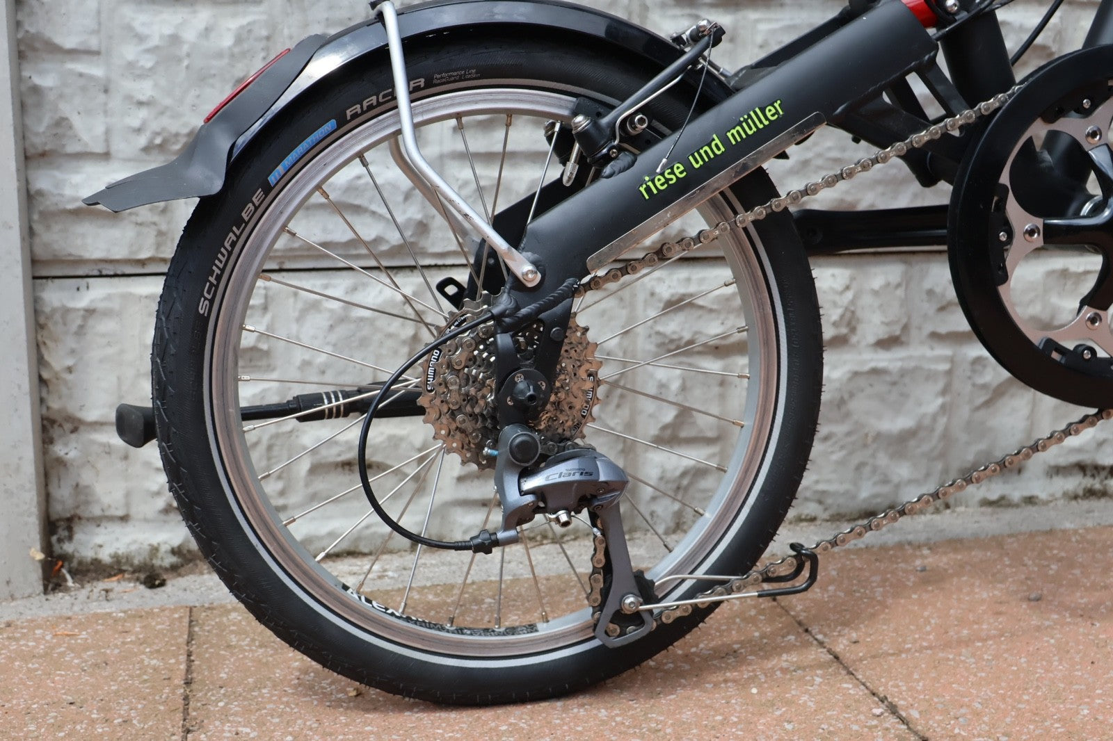 Riese and Muller Birdy 'WORLD' Tour folding bike 8 speed