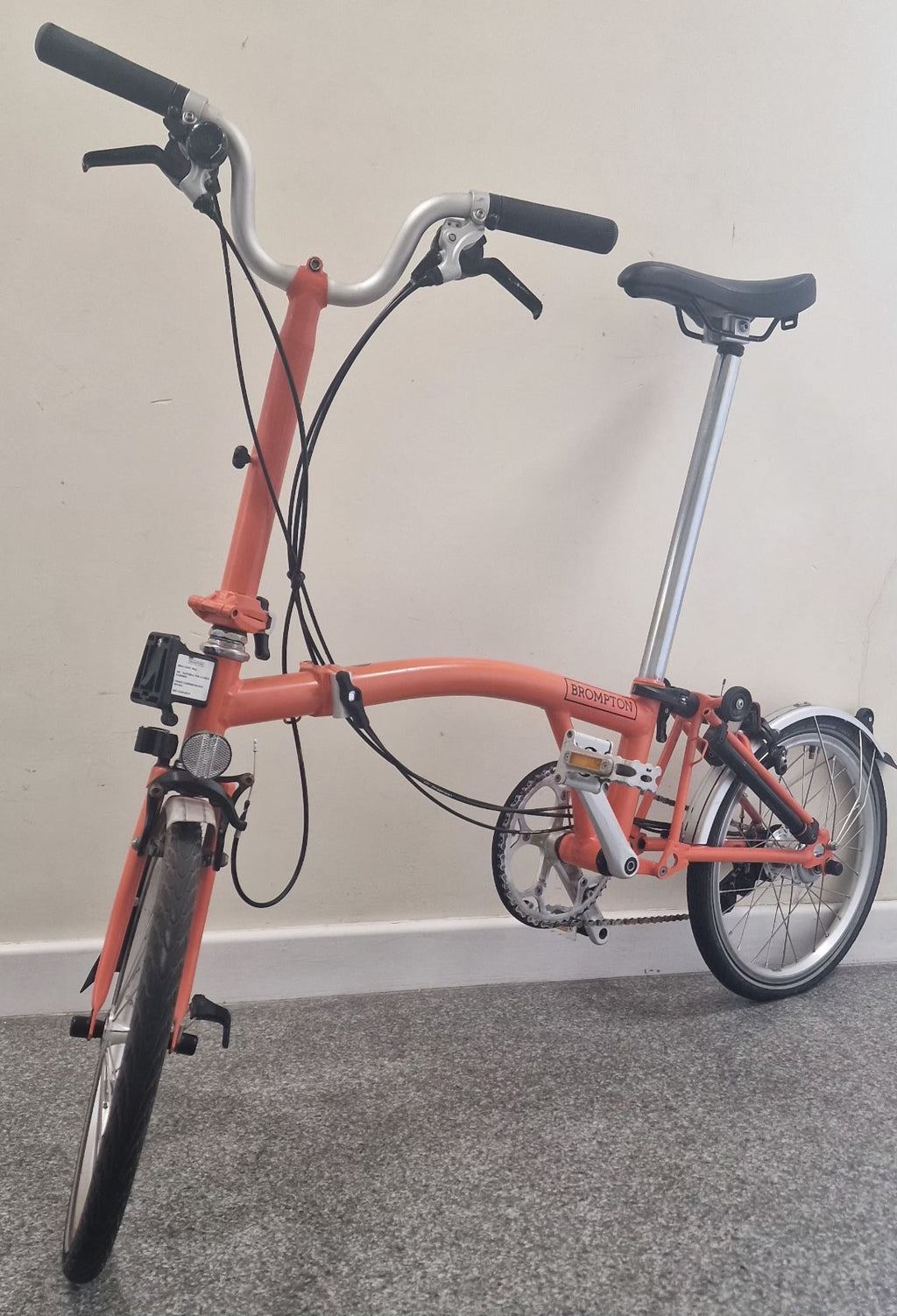 Brompton  C Line 6 Spd FLAME CORAL  Global P&P📦🌎✈️📬