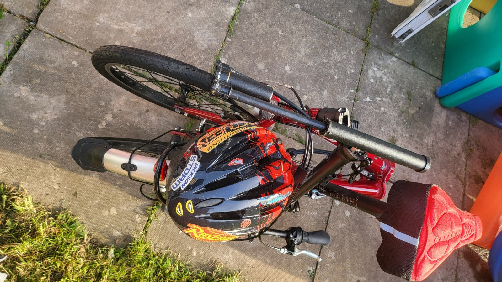 Red Career Foldable Lightweight Bicycle Bike