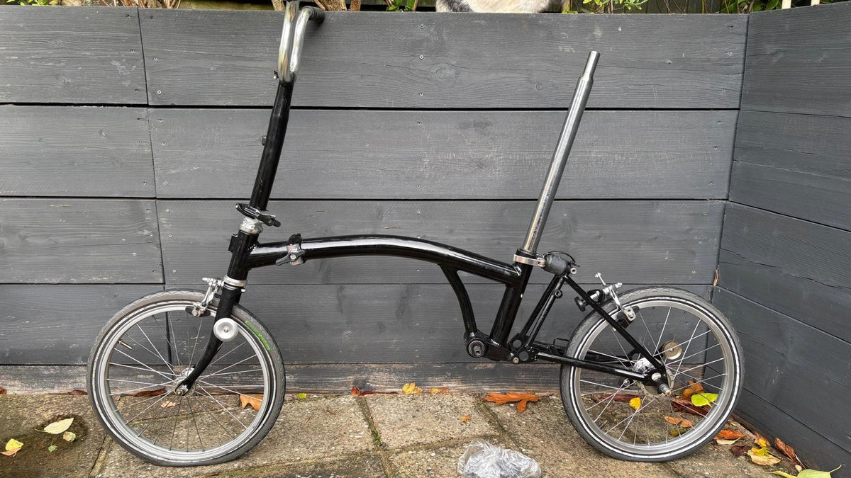 Project Folding Bike includes Genuine Brompton Front Forks SA 3 speed wheel set