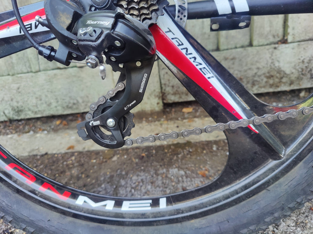 Trioblade 650B Folding MTB 21 Speed Full Suspension Disc Brakes - Needs Repair