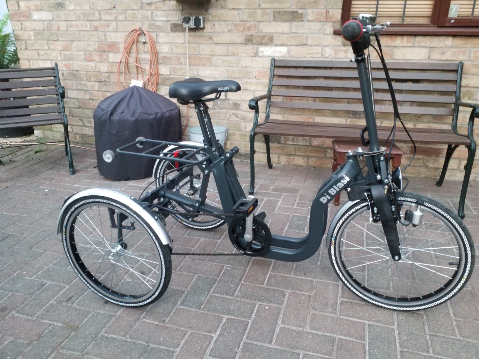 Di Blasi R32 Adult Folding Tricycle (compact when folded)