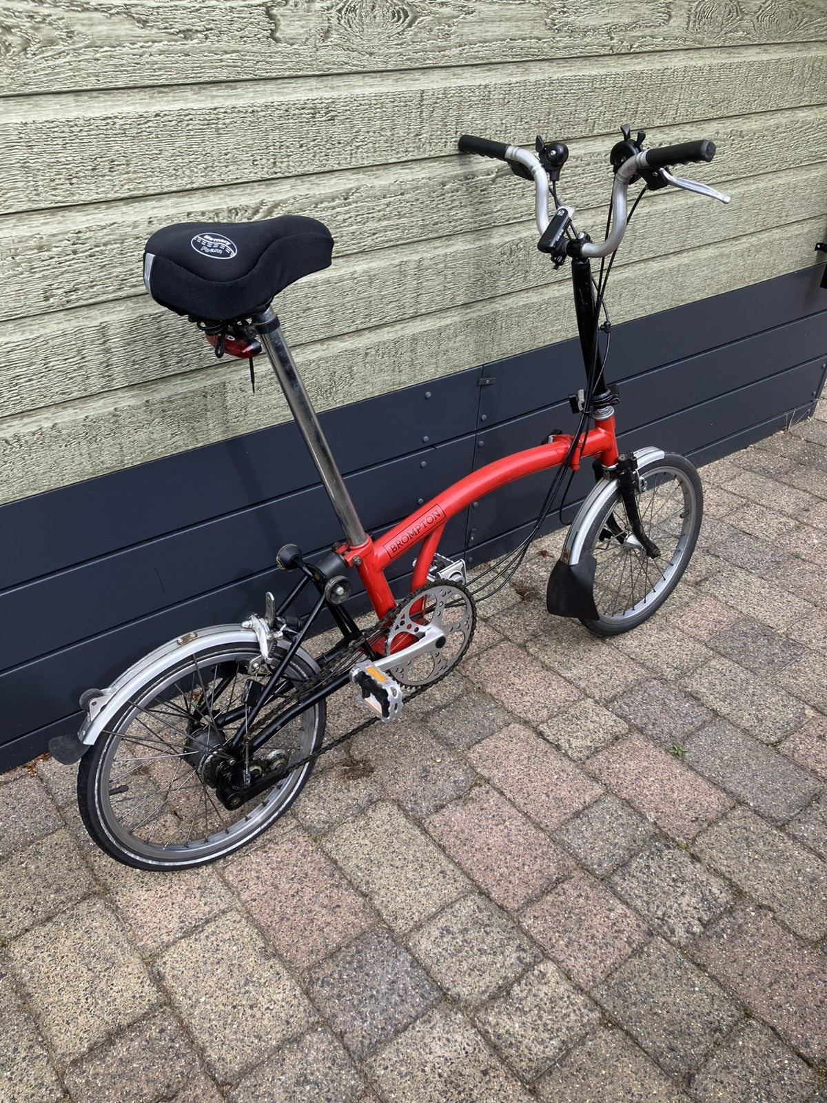 Brompton M6L Folding Bike Red