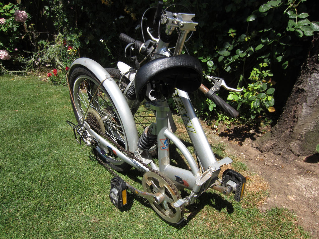 SAFARI FOLD UP BIKE UNISEX FULL SUSPENSION 7 SPEED 20' FOLDING BICYCLE BARGAIN