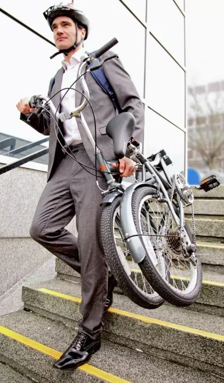 Challenge Holborn Folding Bike Unisex, 20-inch