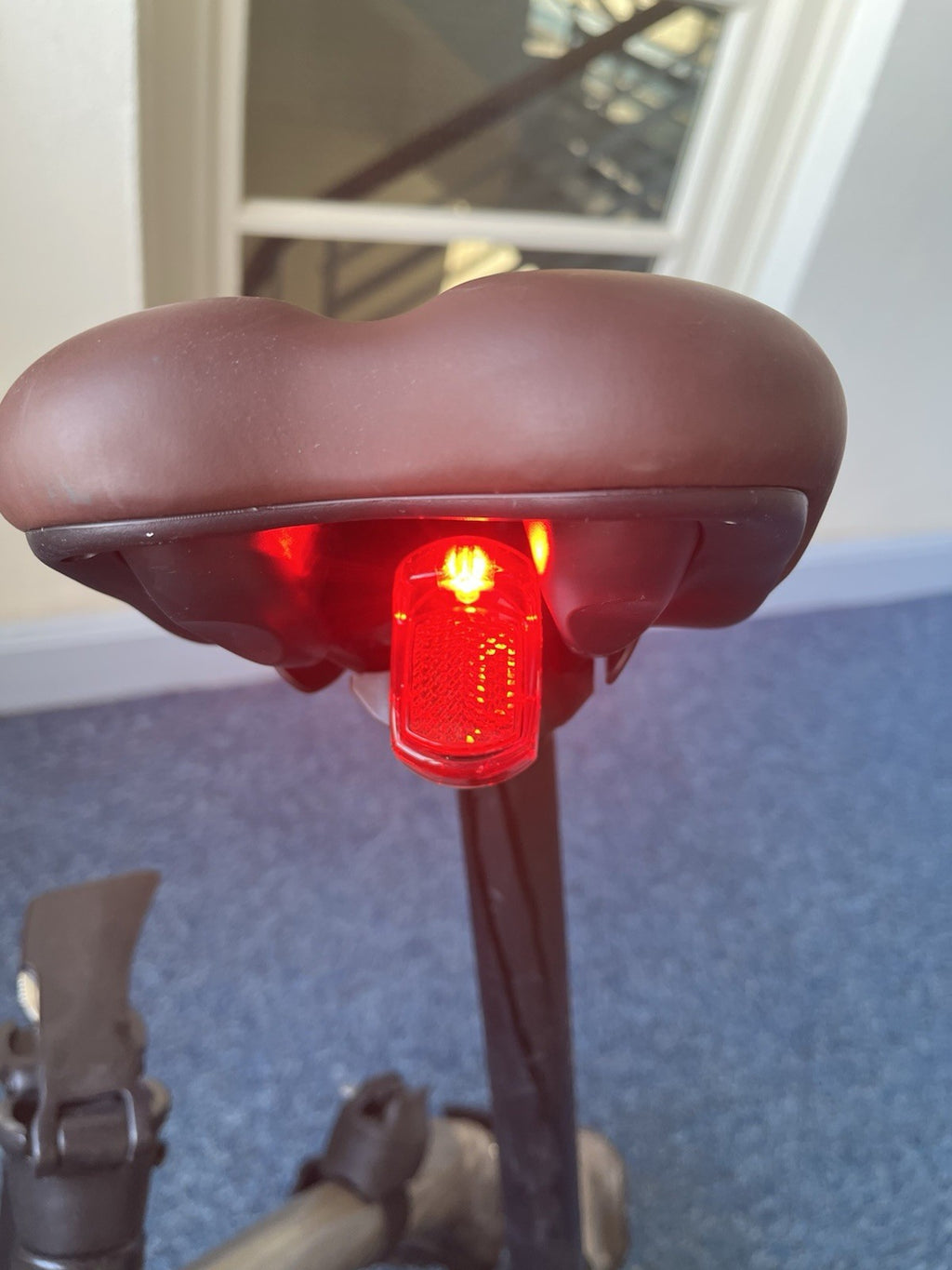 B’TWIN 560 Fold Bike 20in 9-Speed - includes lights, phone holder and pump