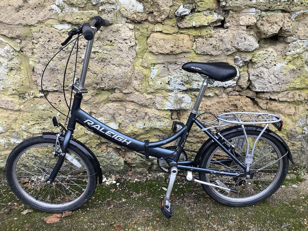 RALEIGH EVO 7SP FOLDING CYCLE - Twistgrip  - UK DELIVERY