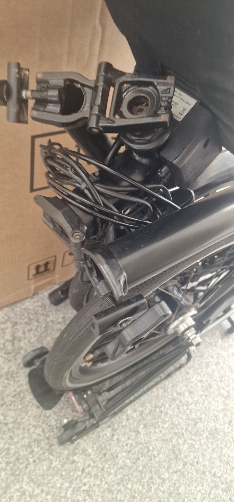BROMPTON BLACK C Line m6L 6 Spd fold bike Free UK & Low Co$t WORLD📦🛩 🌎
