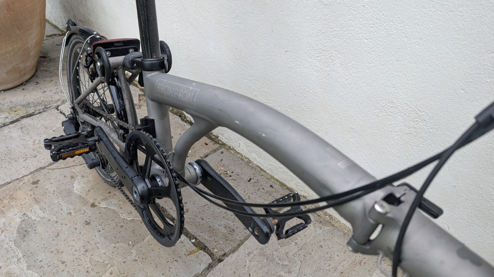Brompton T-Line Titanium 4-Speed Folding Bicycle