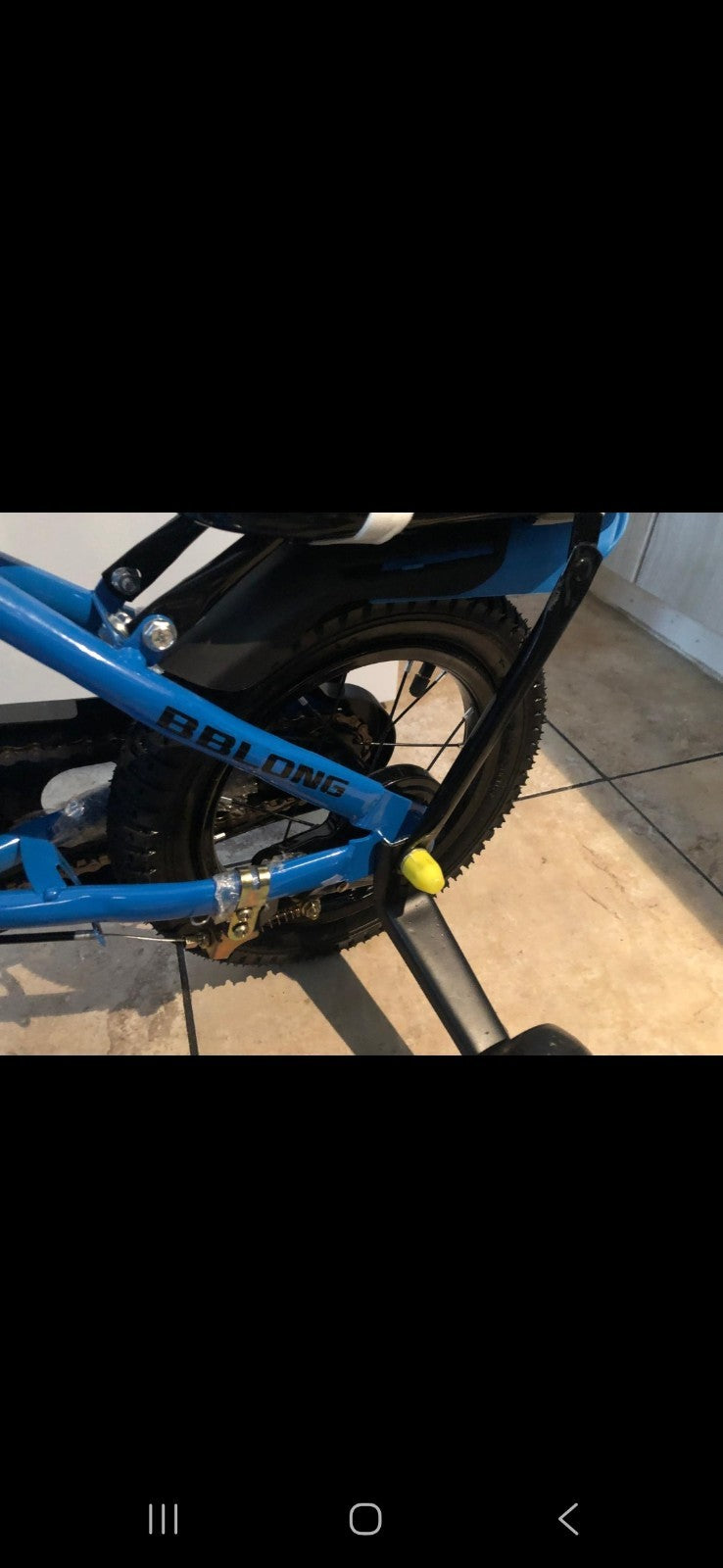 Boys Small Fold Away Bike Age 4