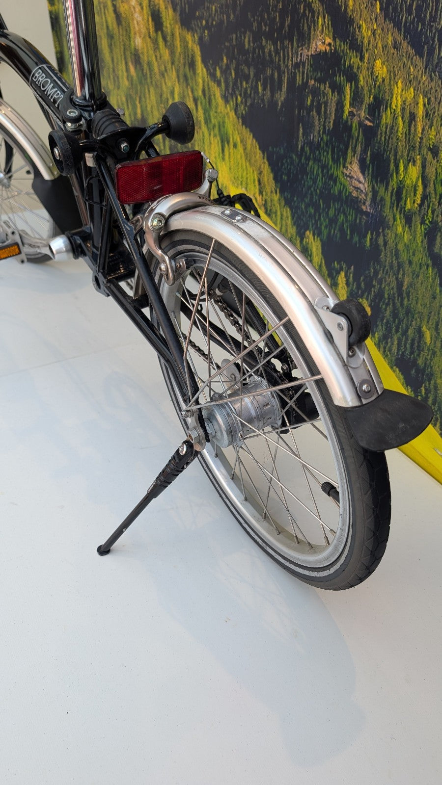 Brompton M3L 16" Folding Bike 3 Speed - Black, w/ Mudguards  - VGC