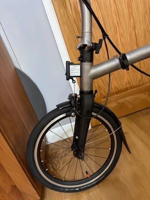 Brompton T Line Urban 4-Speed Titanium Superlight M4L-Ti