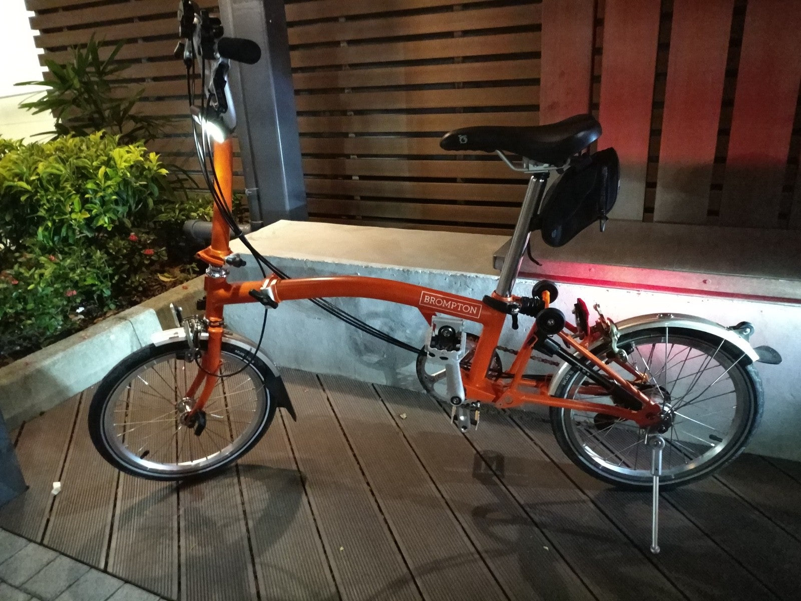Classic Brompton M6L  2016 Folding Bike | M  | Orange | City Bike | 16” Wheels