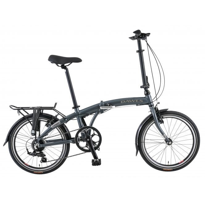 Dawes Kingpin Folding Bike Grey – Used Once – Excellent Condition – RRP £521
