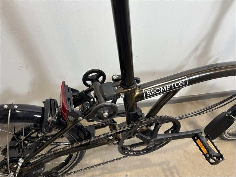 Brompton C Line 12 Speed - Mid - Black Lacquer