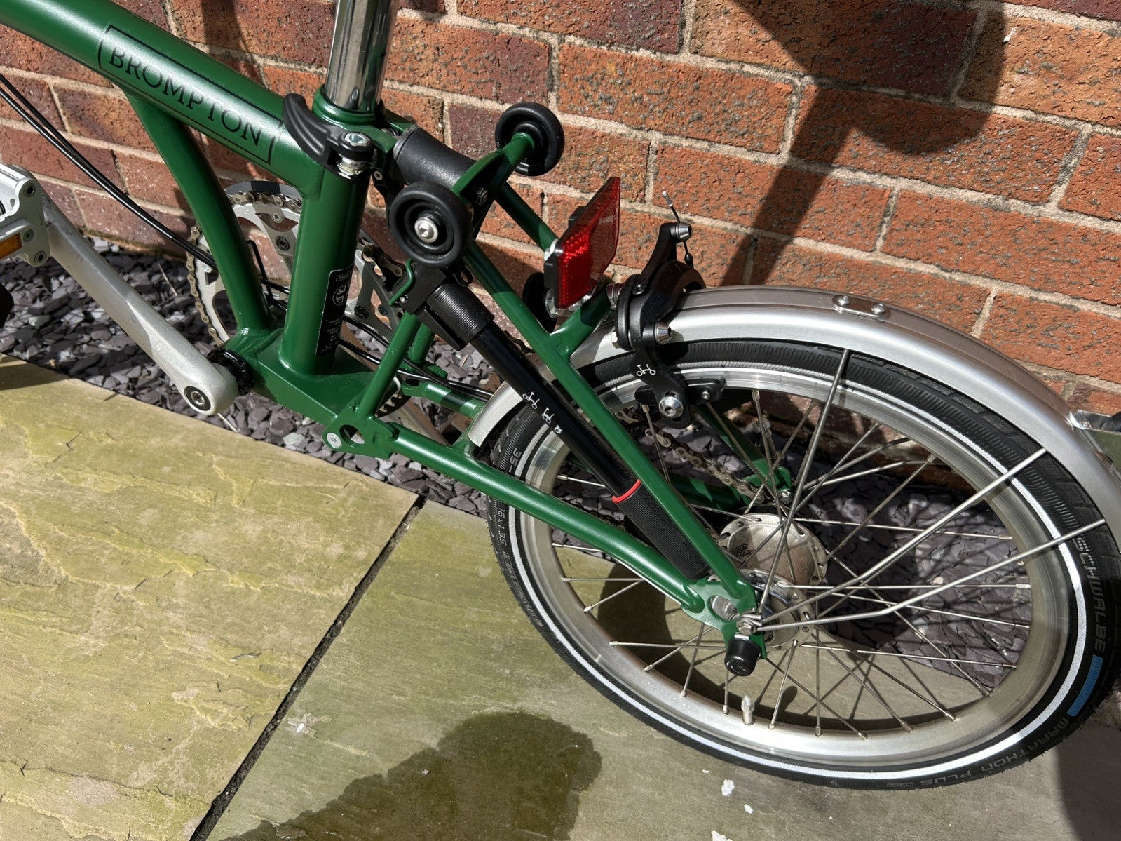 Brompton M3L Folding Bike 2019 Racing Green 3 Speed