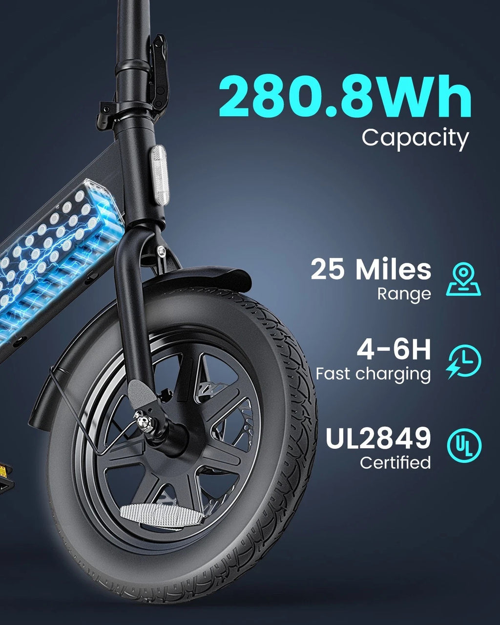 DYU C3-14MINI 14"Foldable , Light 20kg Compact Bike, SEALED BOX NEW