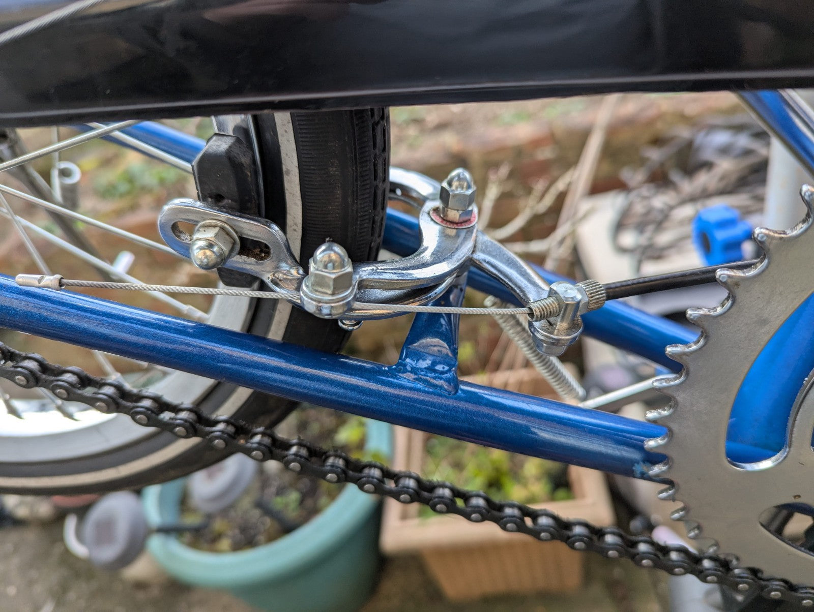 Vintage Dahon Classic III Folding Bike – 3-Speed Sturmey Archer (Blue)