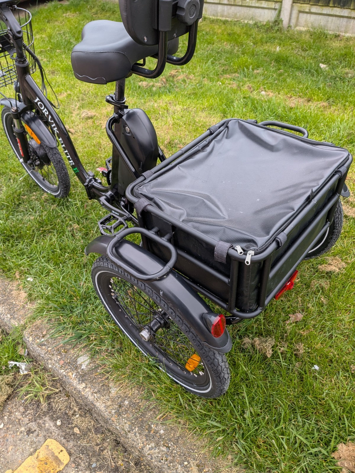 Jorvik Folding Electric Tricycle Electric Trike,Only 5 Miles Usage,Free Delivery