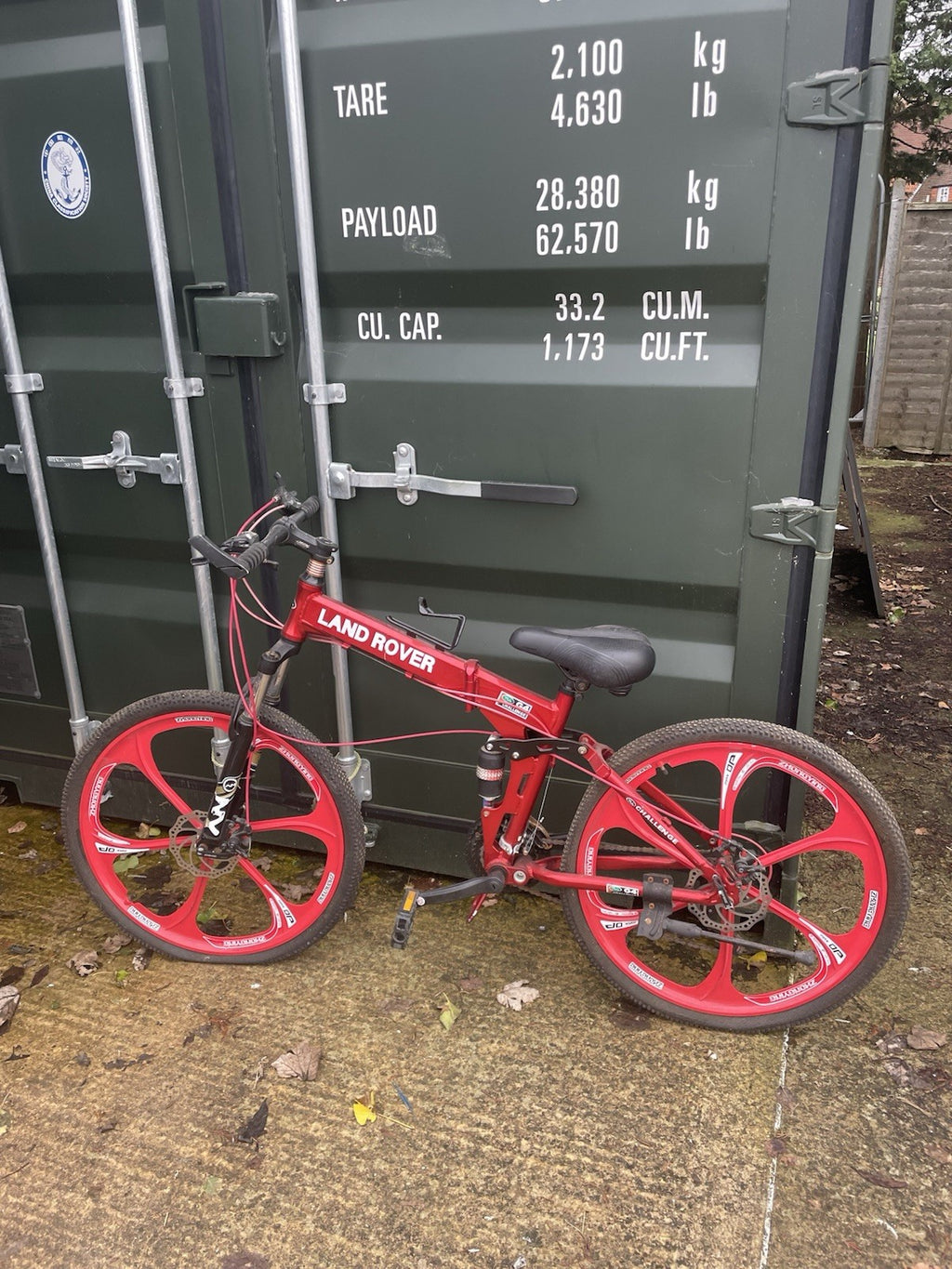 Landrover G4 Challenge Folding Mountain Bike