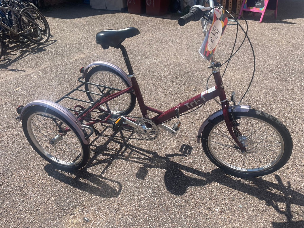 Pashley Tri-1 Adult Tricycle - folding 15'' frame