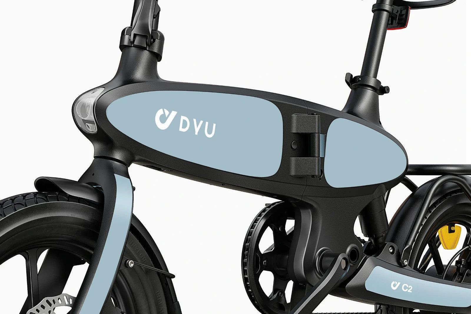 16" All Terrain 2.5" Folding Magnesium Alloy Bicycle bike, 250W,48V 7.5Ah-C2