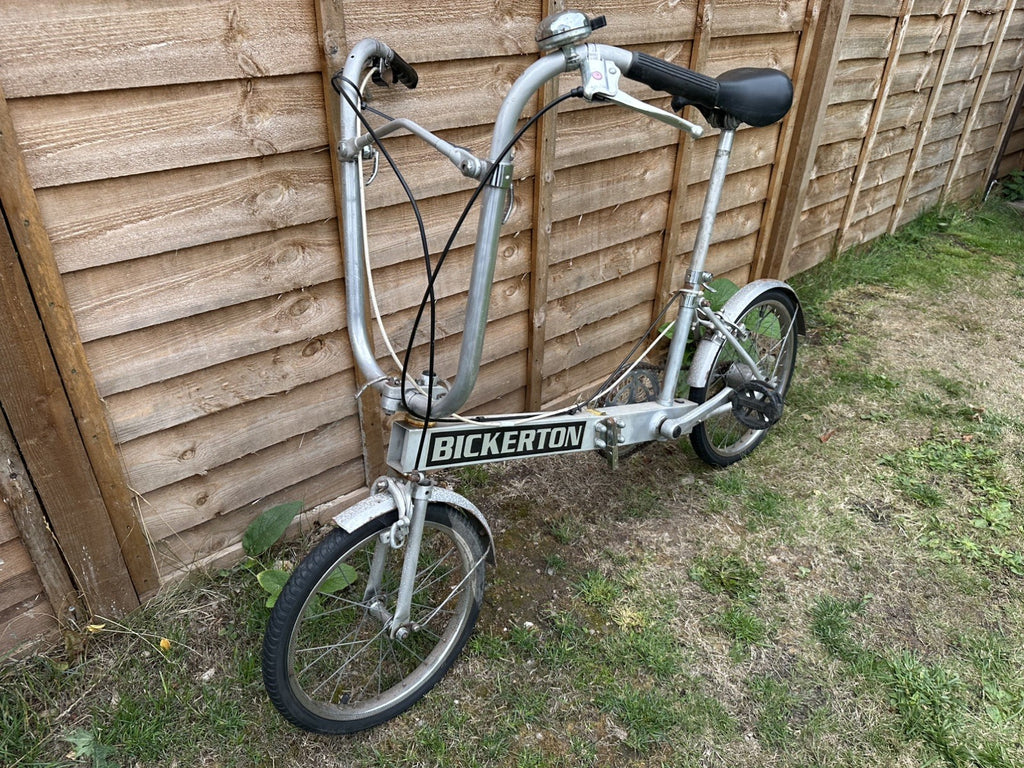 Vintage Bickerton Folding 3 Speed bike, ideal for shows and festivals