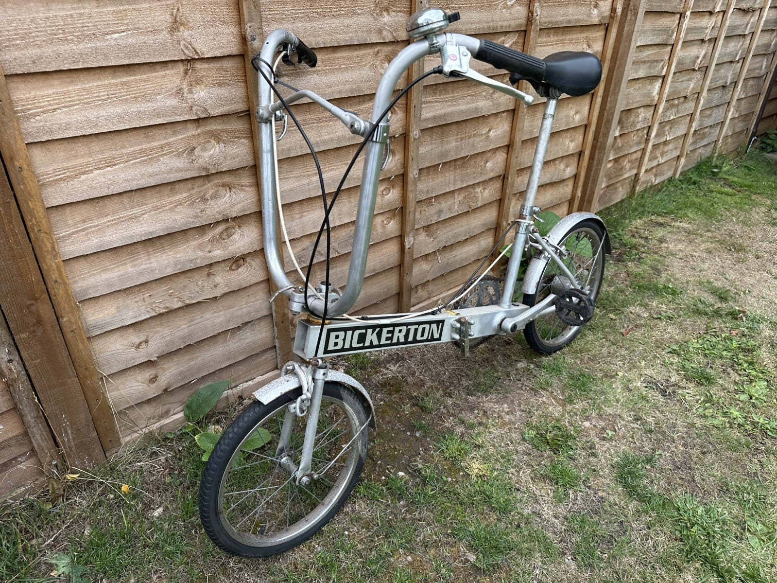 Vintage Bickerton Folding 3 Speed bike, ideal for shows and festivals