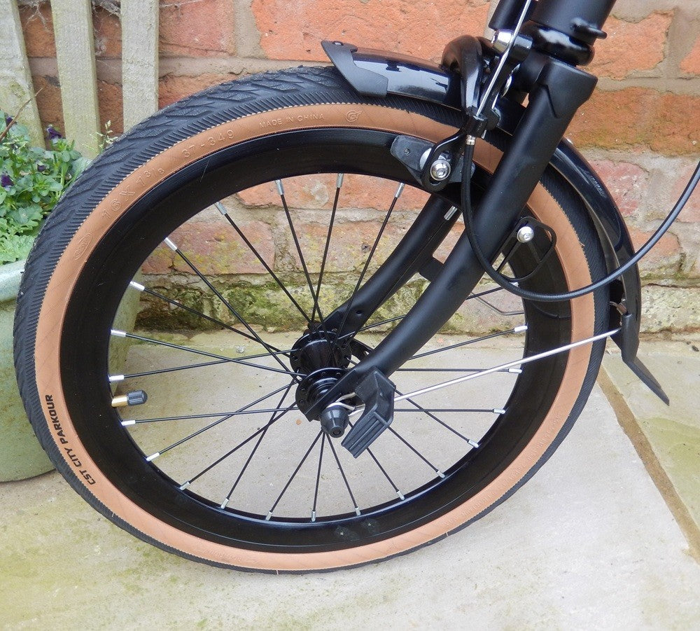 Cranston R9 Folding Bike Black 9 Speed Shimano 16" Wheels New Boxed Brand New!