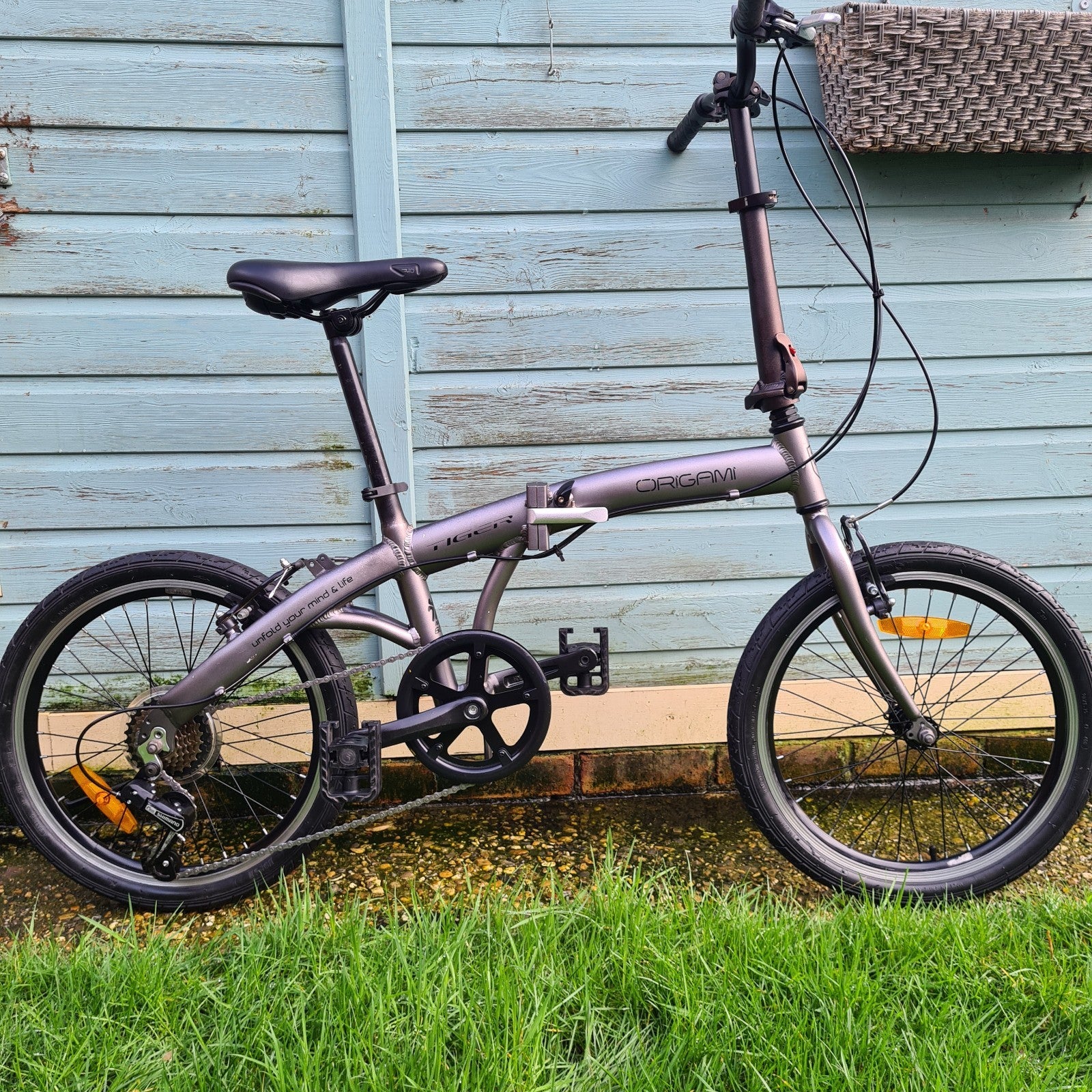 Tiger Origami 20 Inch Lightweight Folding Bike 6 Speed Great Condition
