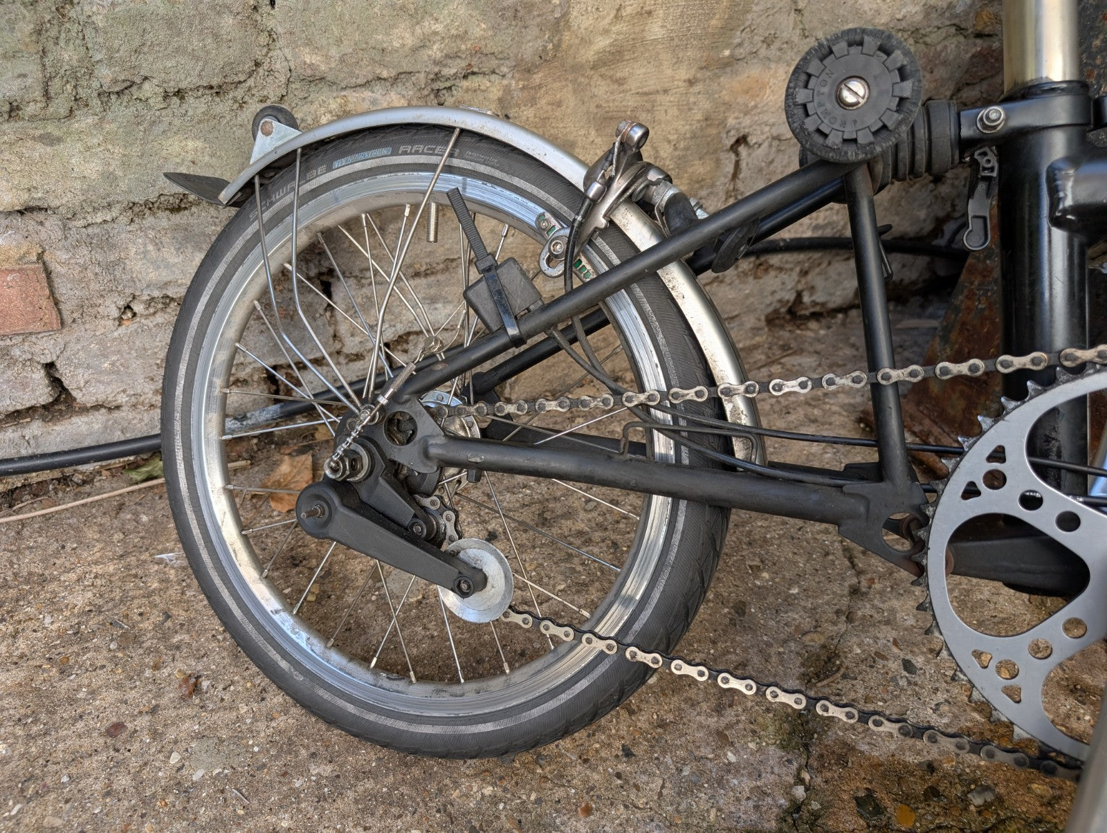 Brompton M3L Black C Line 3 speed .