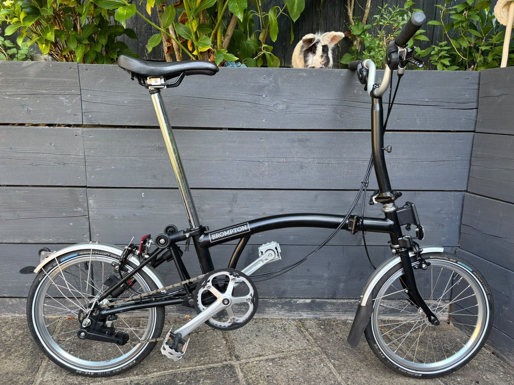 2021 Brompton M6L C Line Folding Bicycle 6 Speed + 44T Chainring - Hardly Used