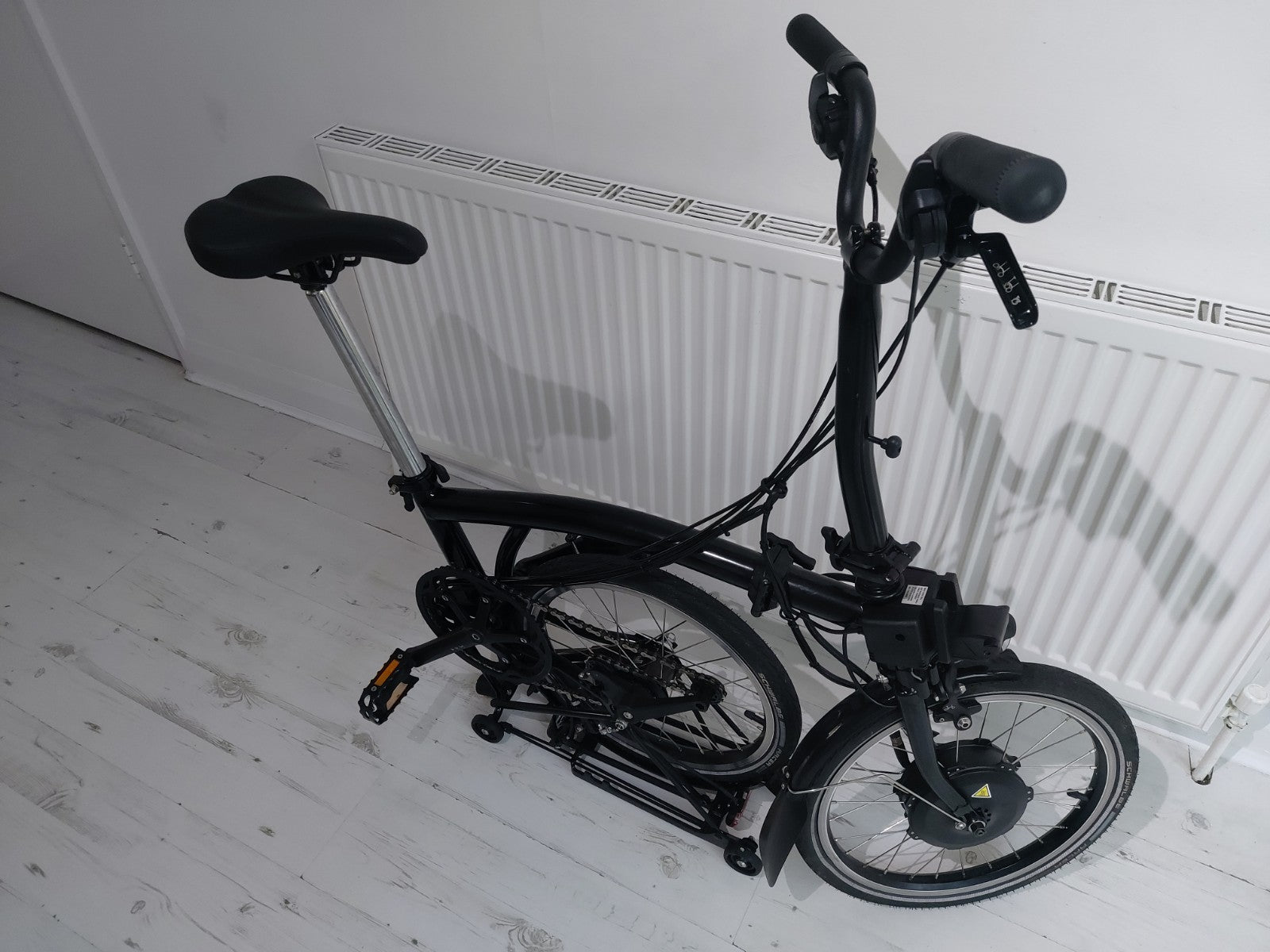 Brompton M6R Electric Foldable Bike Black