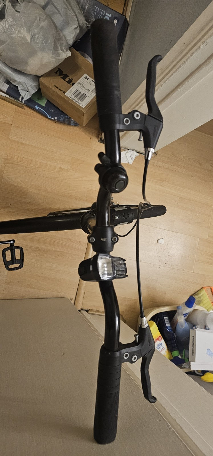 Decathlon Oxylane 100 Folding Commuter Bicycle Black