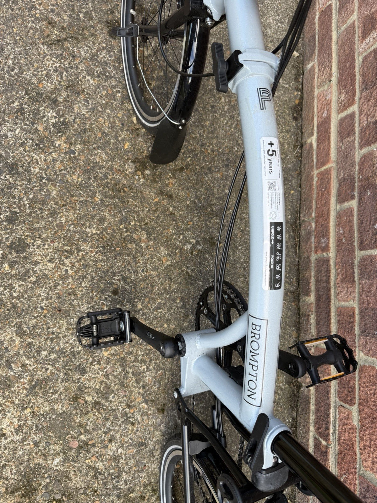 Brompton P Line Folding Bike 12 Speed - Hardly Used- Immaculate Condition!