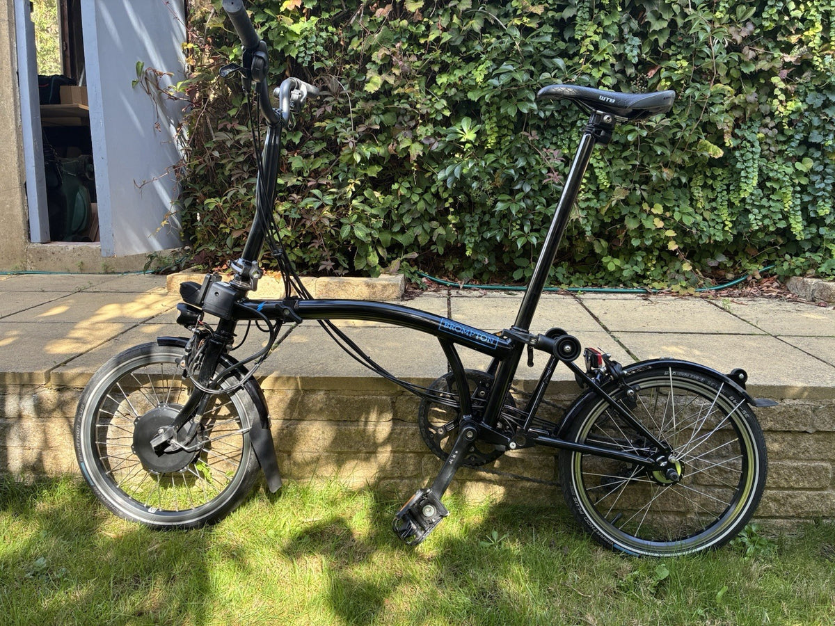Brompton C Line e 6Speed Mid gloss black One Size Excellent Condition