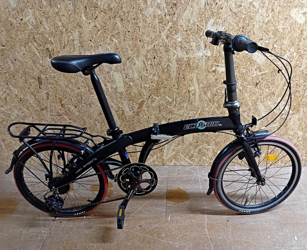 Ecosmo Aluminium Frame Two-Folding Bike  7-Speed VGC, Cost new £799