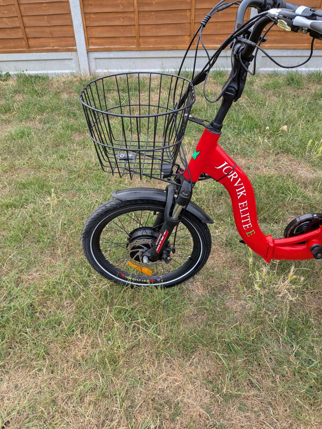 Jorvik JET-E Elite Folding Electric Tricycle,20" Wheels Excellent Condition