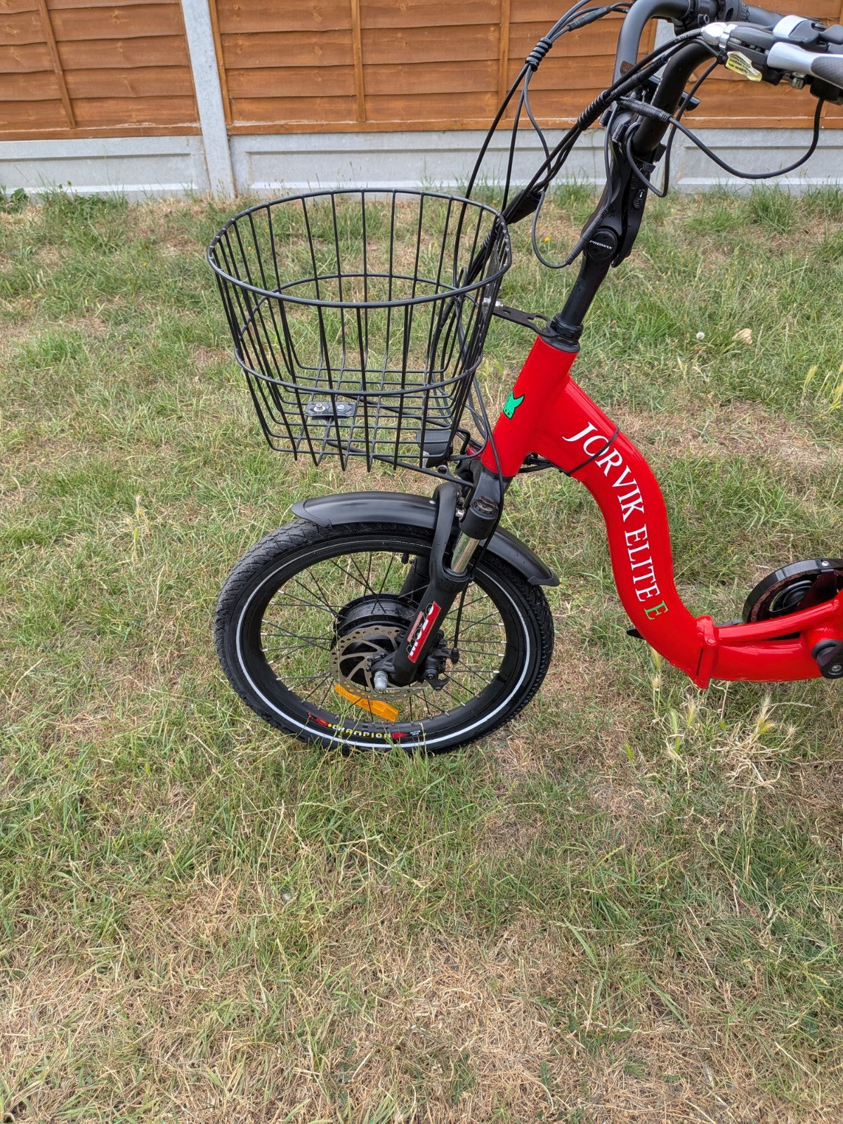 Jorvik JET-E Elite Folding Electric Tricycle,20" Wheels Excellent Condition