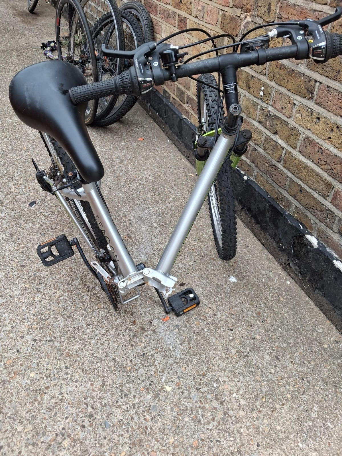 Challenge Unisex 18 Spd Front Suspn Folding Mountain Bike C. Pics Condtn Collect
