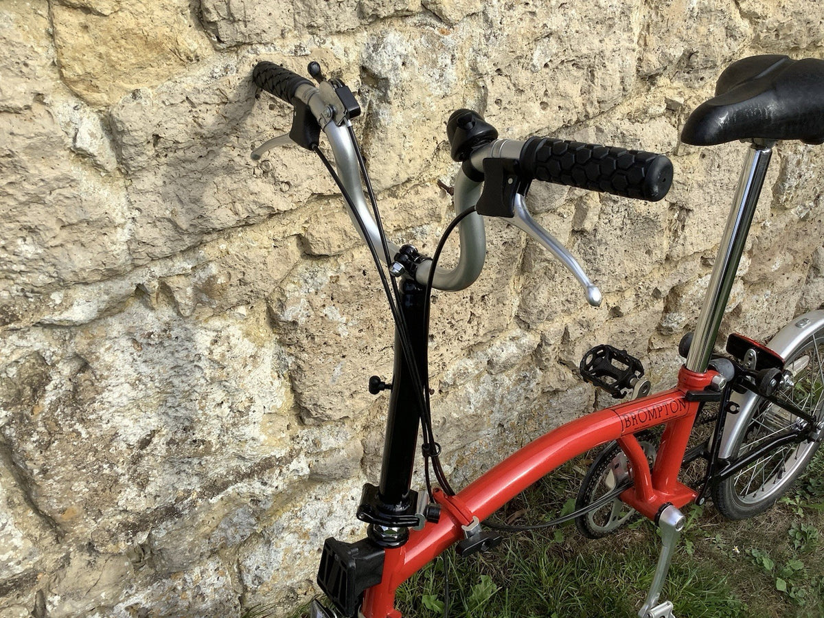 Brompton M3L Folding Bike -  Red - UK DELIVERY