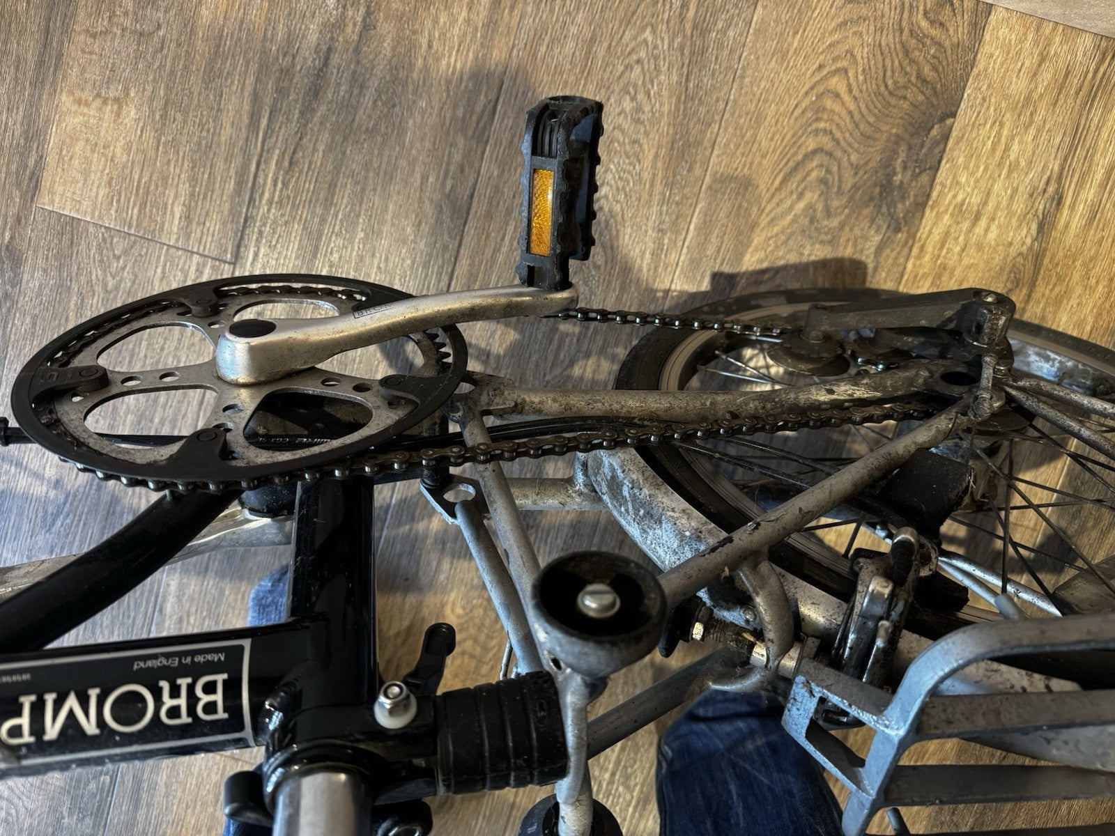 Brompton Folding Bike 3-Speed, Black