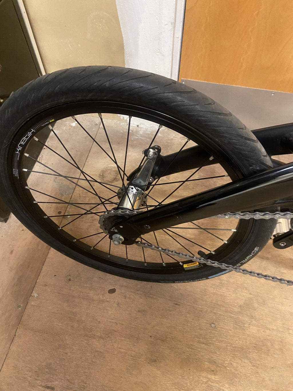 Dahon Mu Uno Black Folding Bike Single Speed Coaster Brake 9kg  VGC