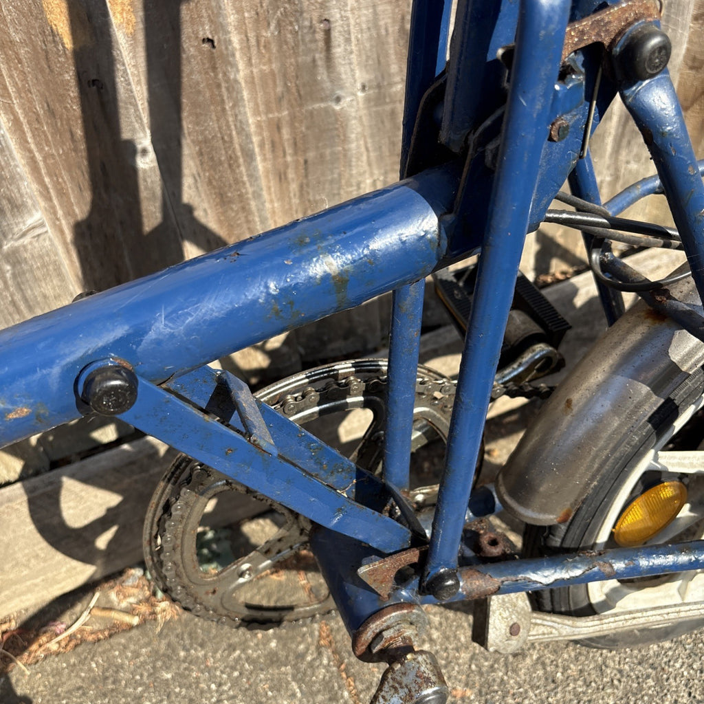 Vintage DI BLASI Folding Bike- Navy 4 Gears