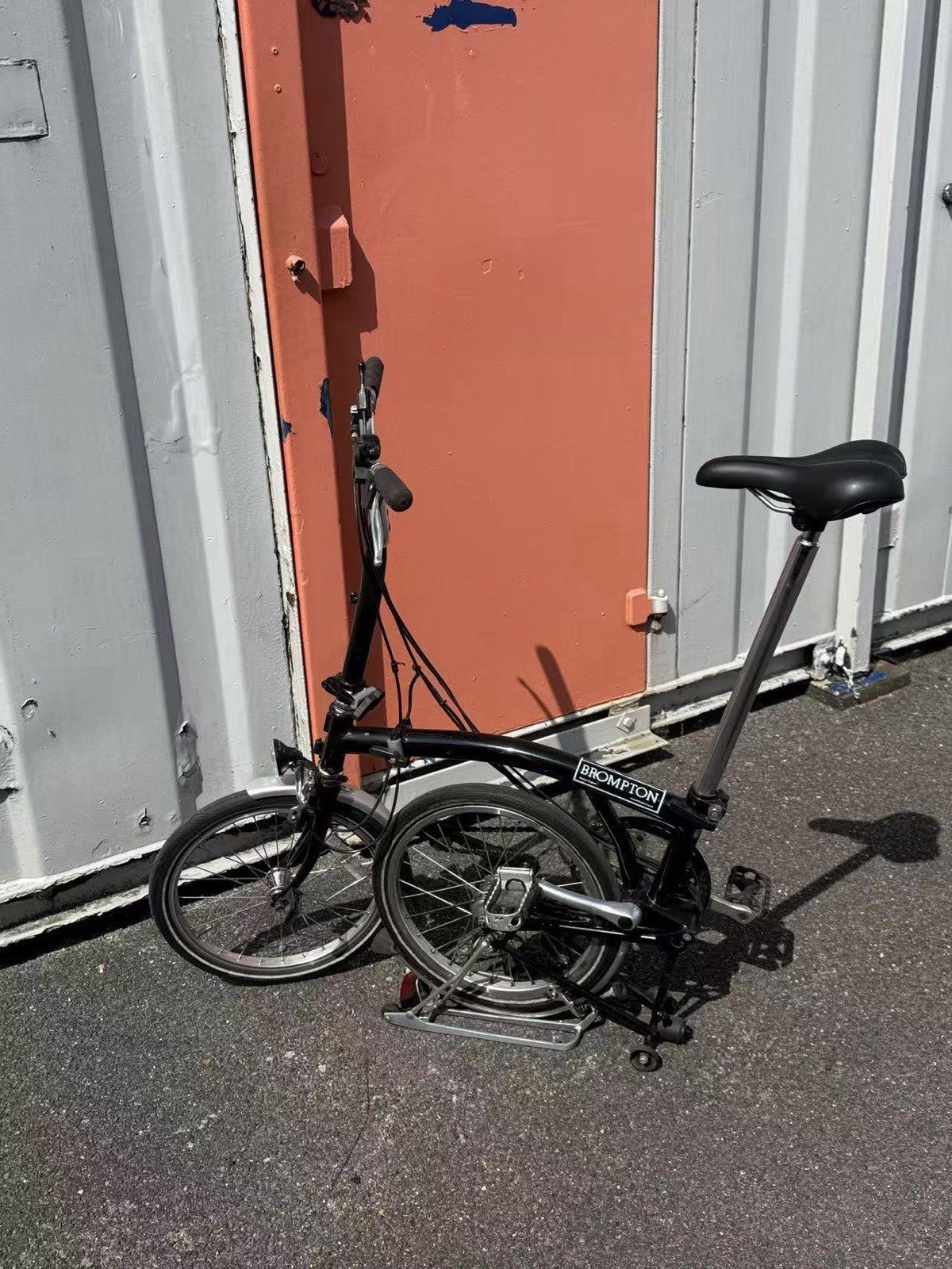 brompton 6 speed folding bike