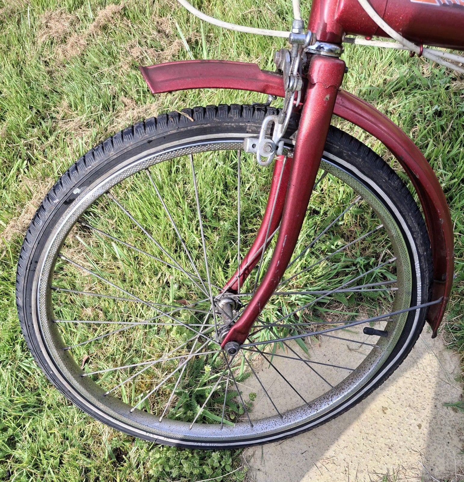 Halfords 80’s Free Wheeler Folding Bike Vintage, collectable, stylish Bicycle