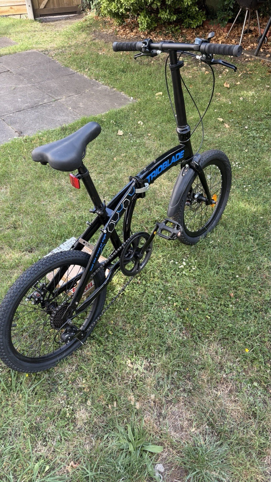 Folding bicycle (Trio blade) has only been used for 5 days
