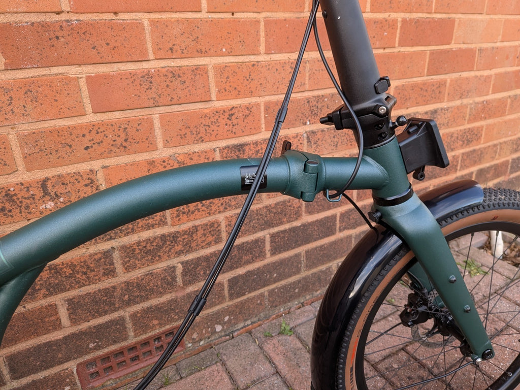 Brompton G Line Forest Green Large Excellent Condition Bairly Used